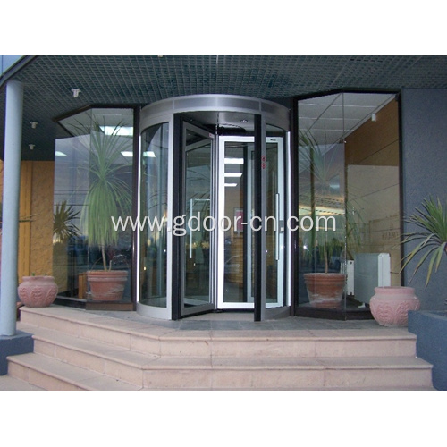 Four Wings Automatic Revolving  Safety Door